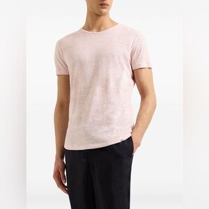 ORLEBAR BROWN OB-T Linen Slim Fit Short Sleeve Shirt